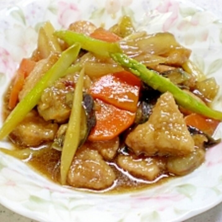 豚肉と海老の中華風炒め煮